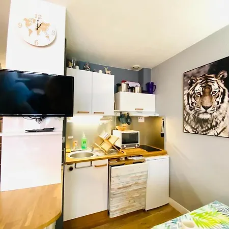 شقة Le Navarre, T2 Familial Bien Equipe En Rdc , En Centre-ville